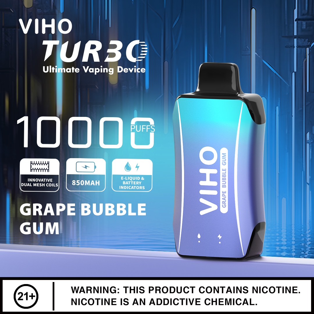 Viho Turbo 10000 Puffs Vape Best Flavors – Apvs