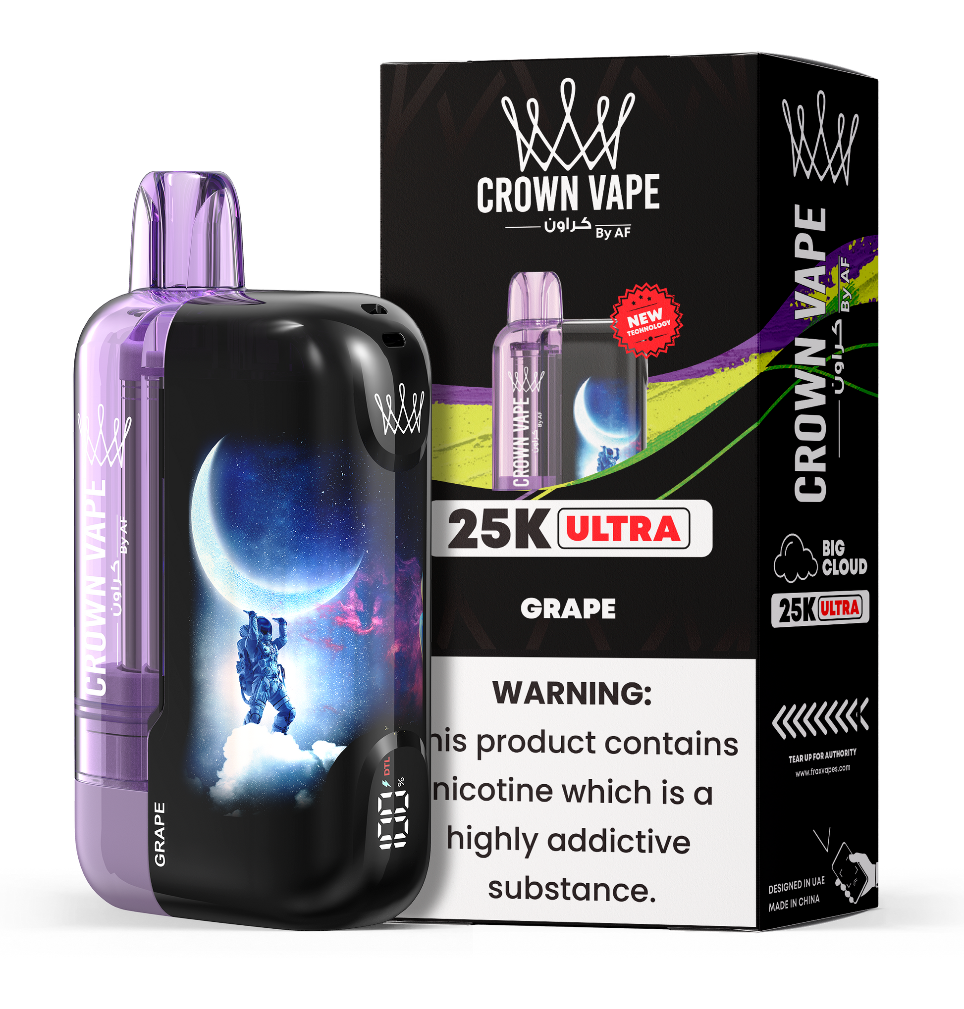 Al Fakher Crown Bar Ultra 25000 Puffs Disposable Vape Device