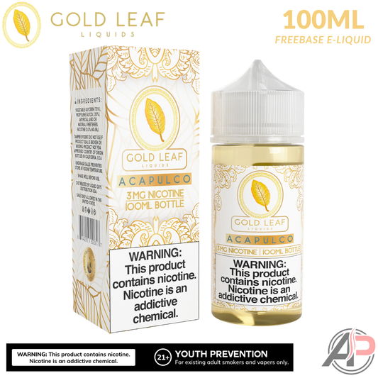 Gold Leaf Acapulco E-Liquid 100mL