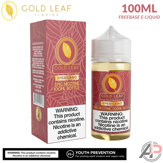 Gold Leaf Emericano E-Liquid 100mL
