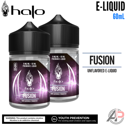 Halo Fusion Unflavored E-Liquid 60ml