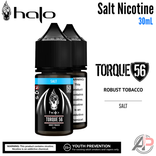 Halo Torque 56 Robust Tobacco Salt Nicotine 30mL