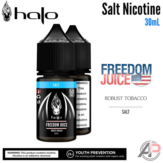 Halo Freedom Juice Tobacco Salt Nicotine 30mL