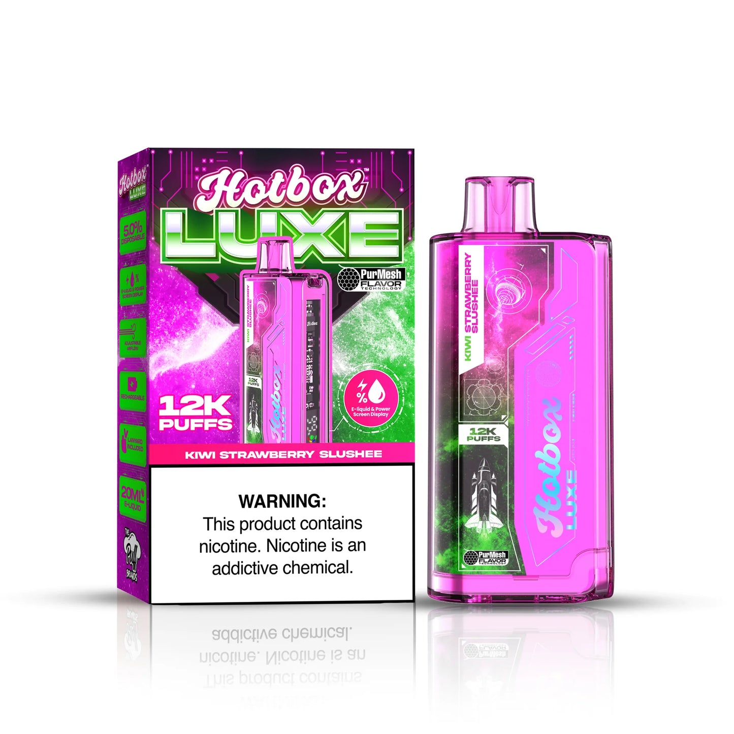 Puff Hotbox Luxe 12000 Puff Disposable Vape Device