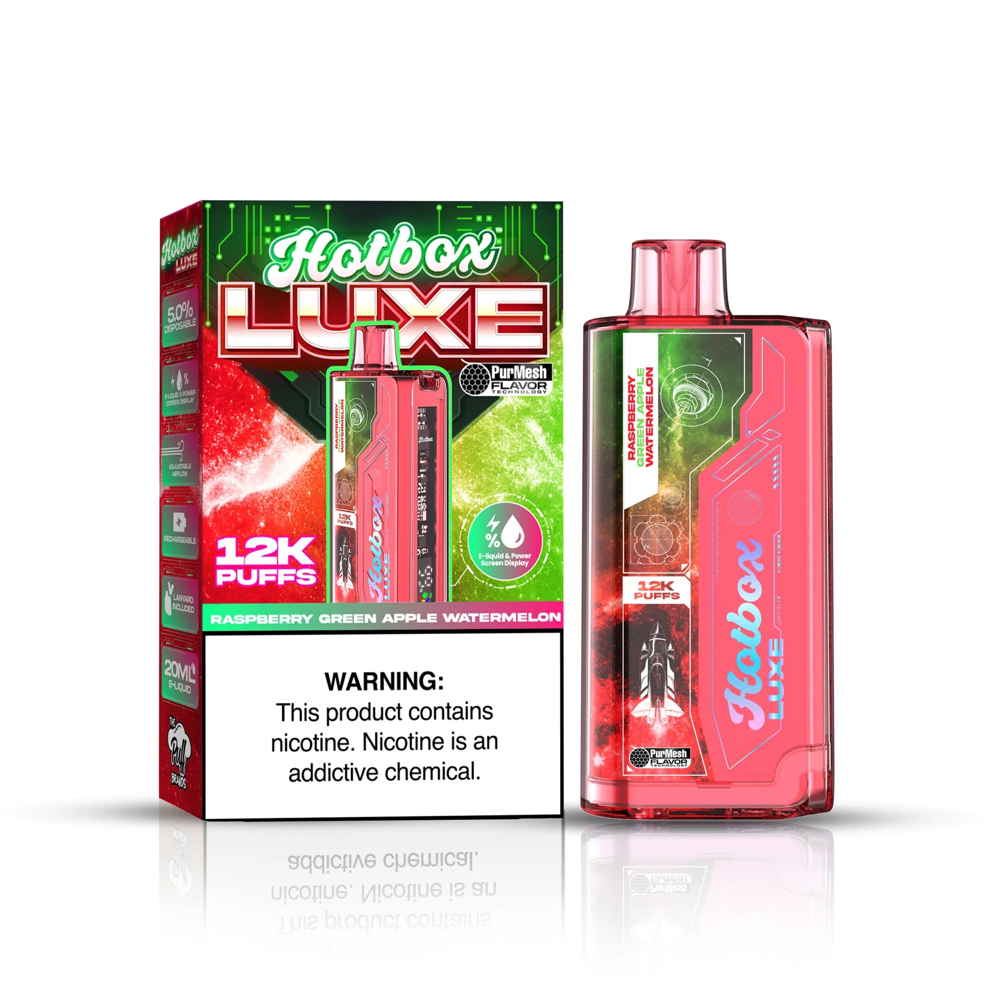 Puff Hotbox Luxe 12000 Puff Disposable Vape Device