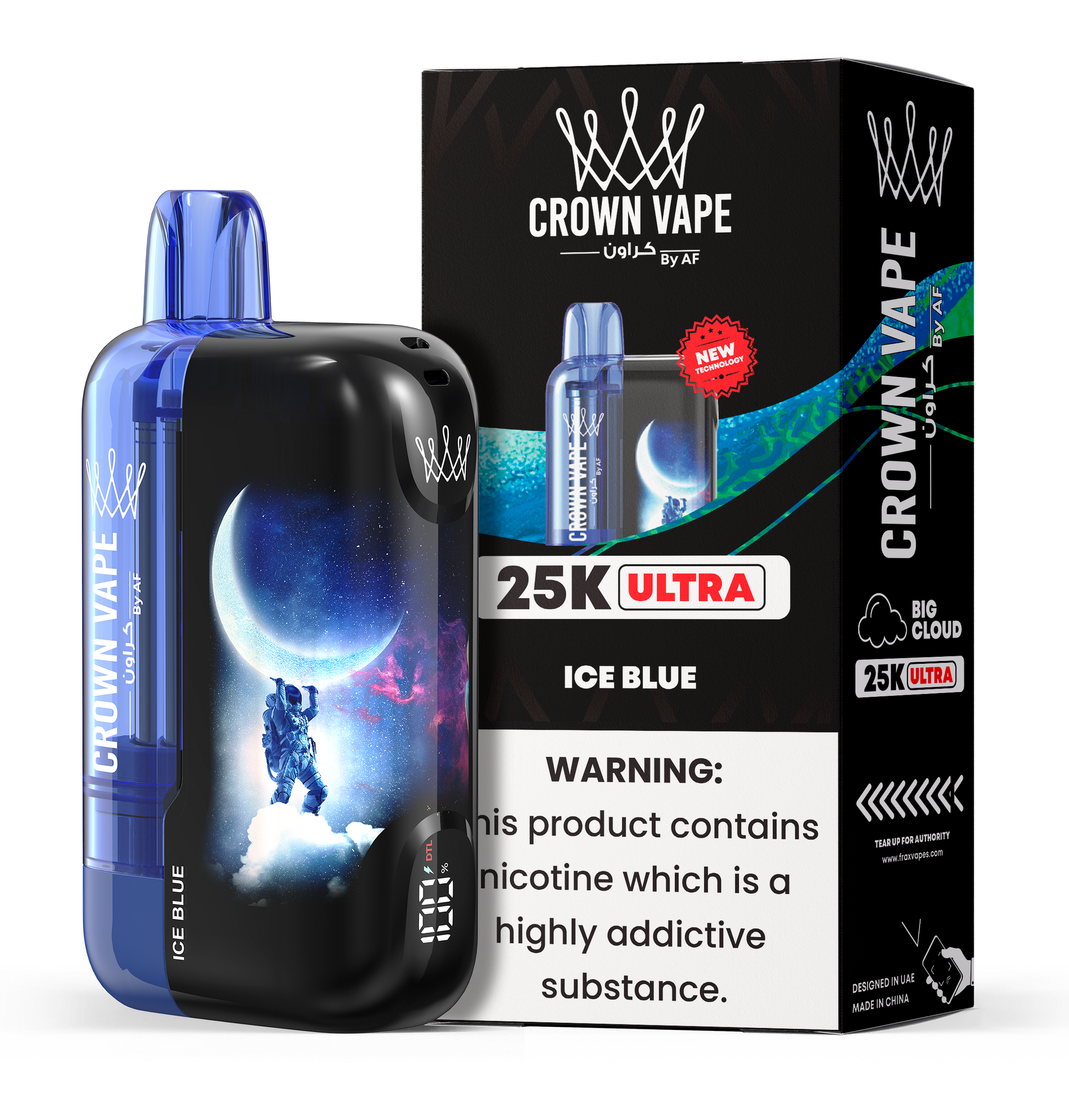 Al Fakher Crown Bar Ultra 25000 Puffs Disposable Vape Device
