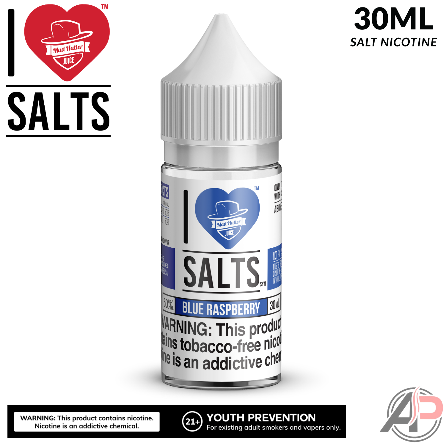 I Love Salts Blue Raspberry Salt Nicotine 30mL