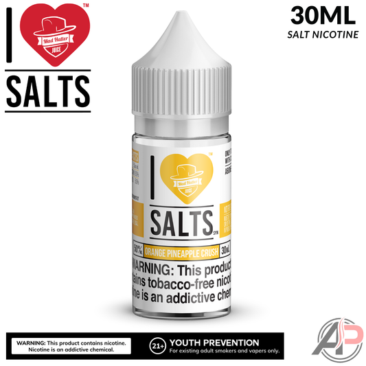 I Love Salts Orange Pineapple Crush Salt Nicotine 30mL