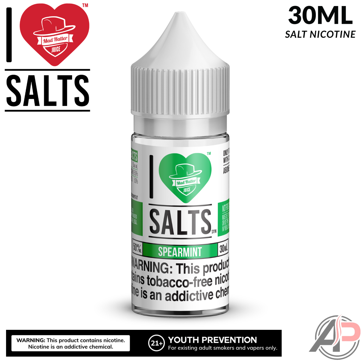 I Love Salts Spearmint Salt Nicotine 30mL