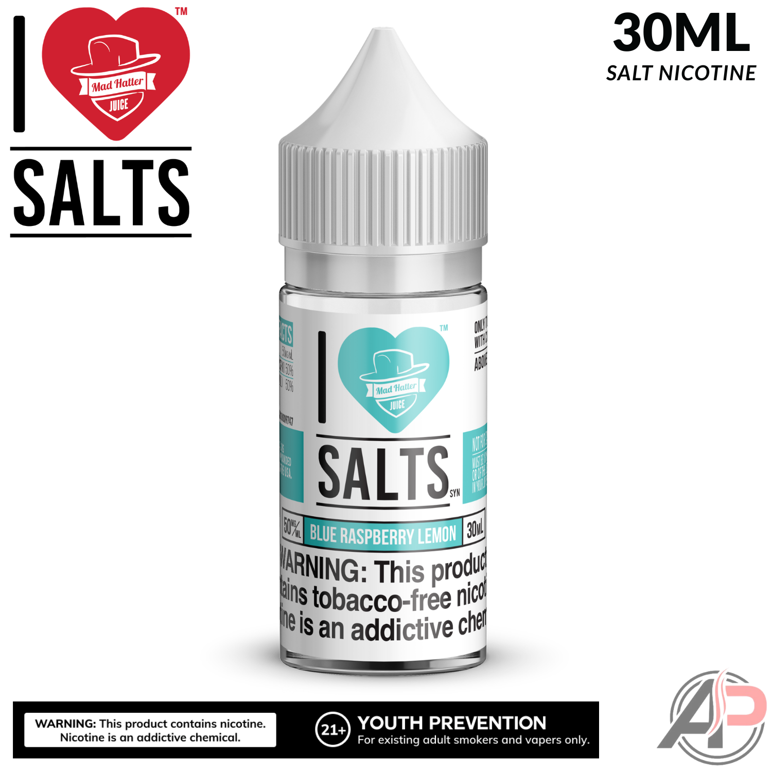 I Love Salts Blue Raspberry Lemonade Salt Nicotine 30mL