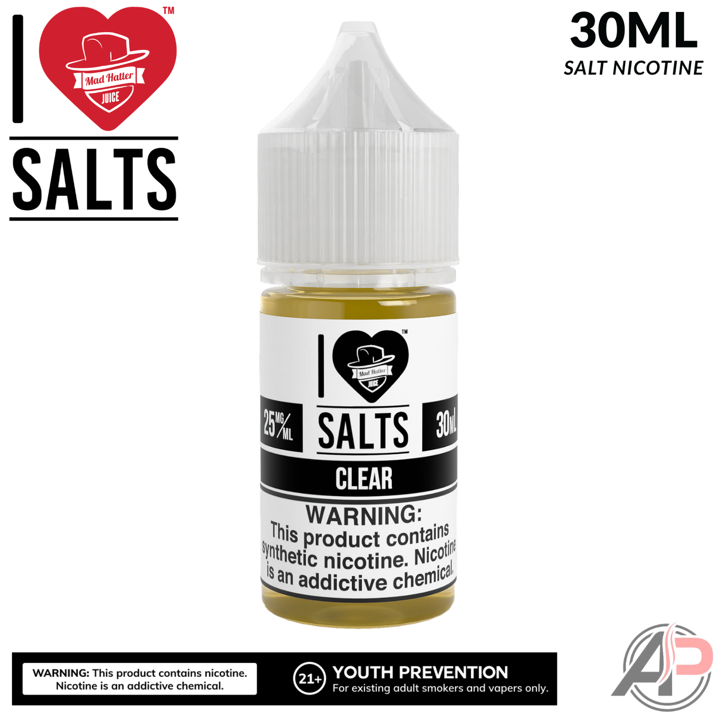 I Love Salts Clear Salt Nicotine 30mL