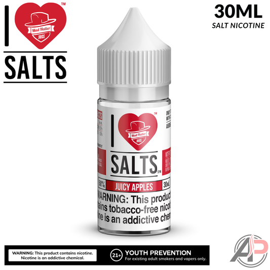 I Love Salts Juicy Apples Salt Nicotine 30mL