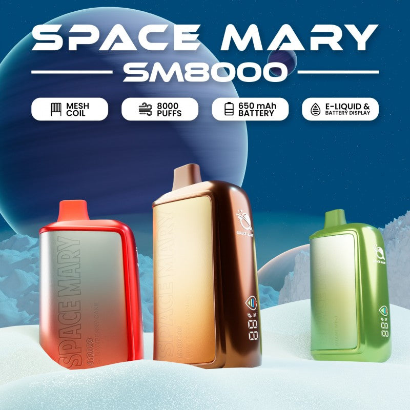 Space Mary SM8000 Disposable Vape Device