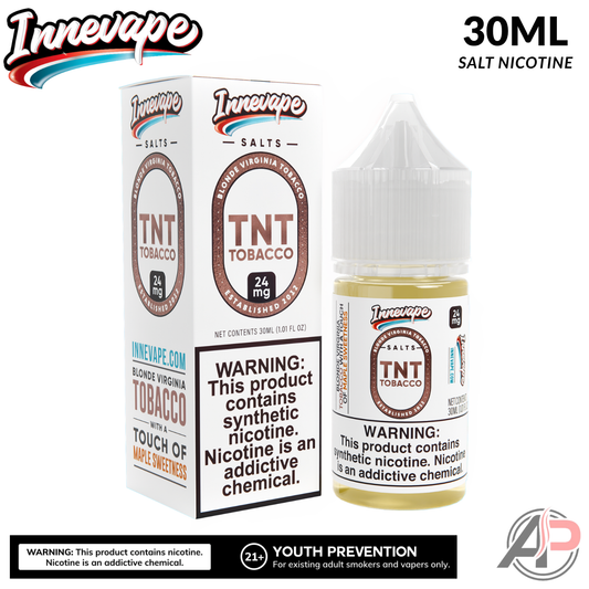 Innevape TNT Tobacco Salt Nicotine 30mL