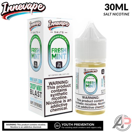 Innevape Fresh Mint Salt Nicotine 30mL