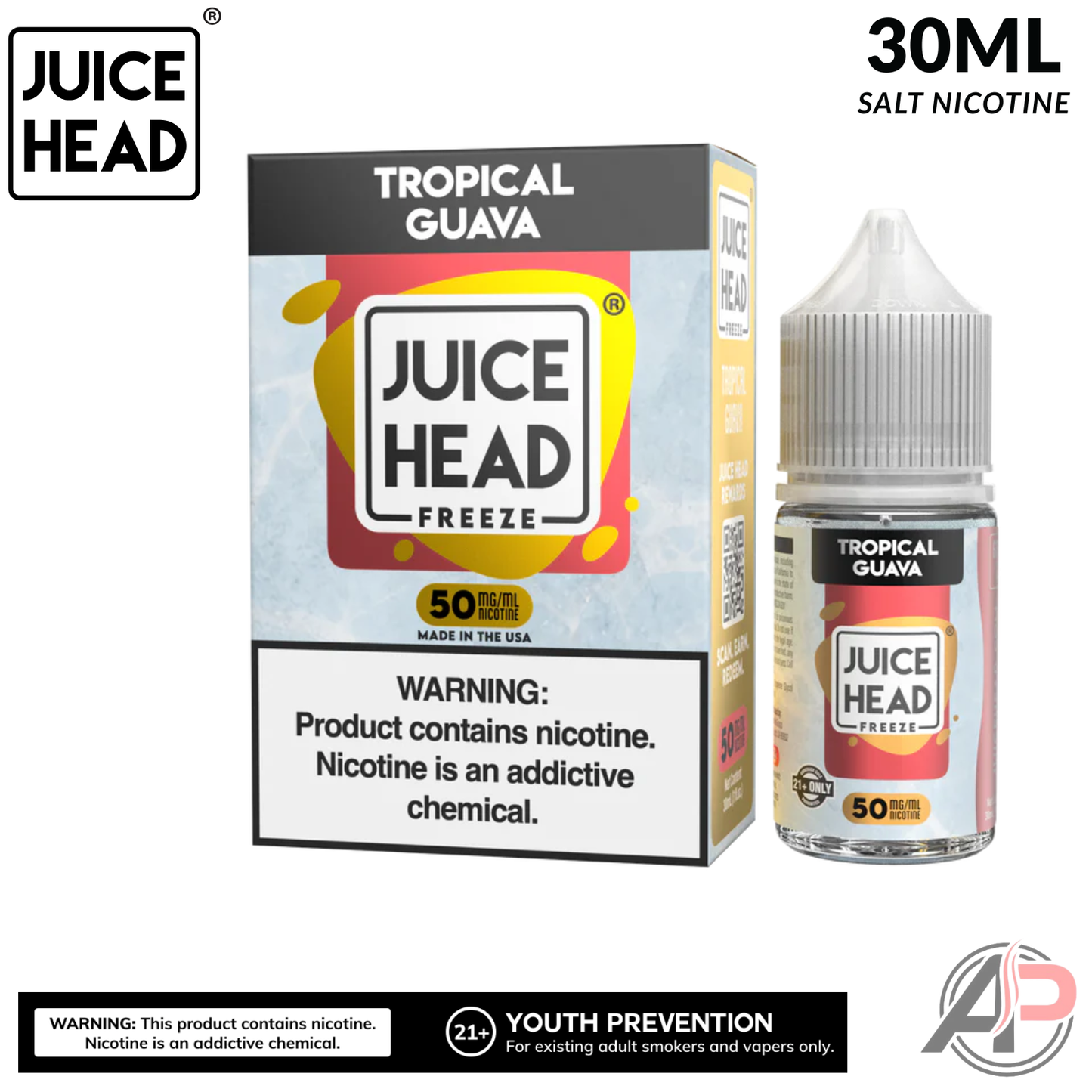 Juice Head Tropical Guava Freeze Salt Nicotine 30mL