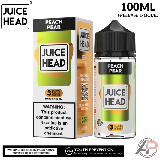 Juice Head Peach Pear E-Liquid 100mL