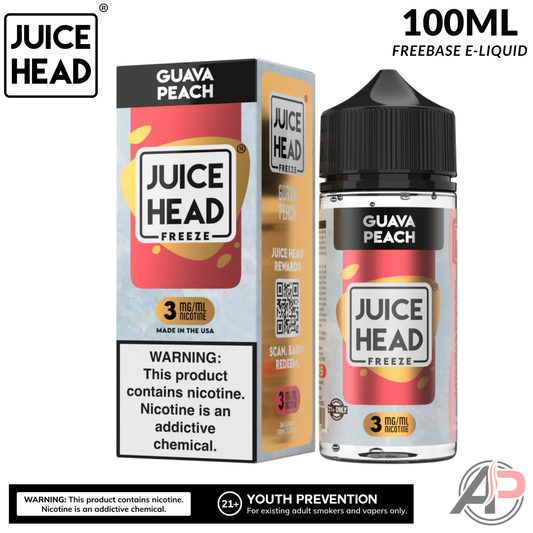 Juice Head Guava Peach Freeze E-Liquid 100mL