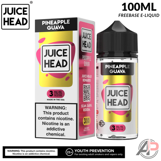 Juice Head Pineapple Guava E-Liquid 100mL