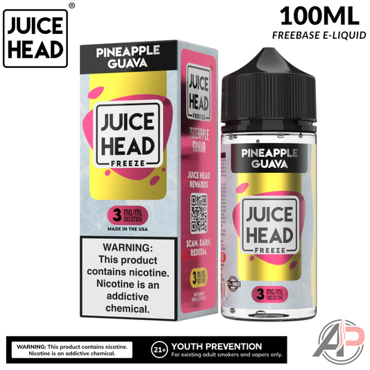 Juice Head Pineapple Guava Freeze E-Liquid 100mL