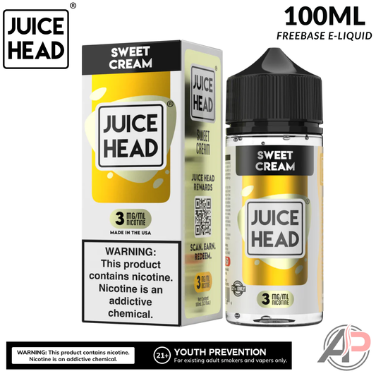 Juice Head Sweet Cream E-Liquid 100mL