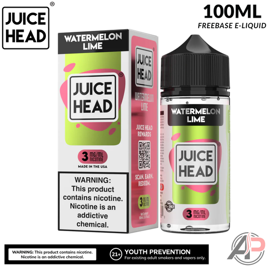 Juice Head Watermelon Lime E-Liquid 100mL