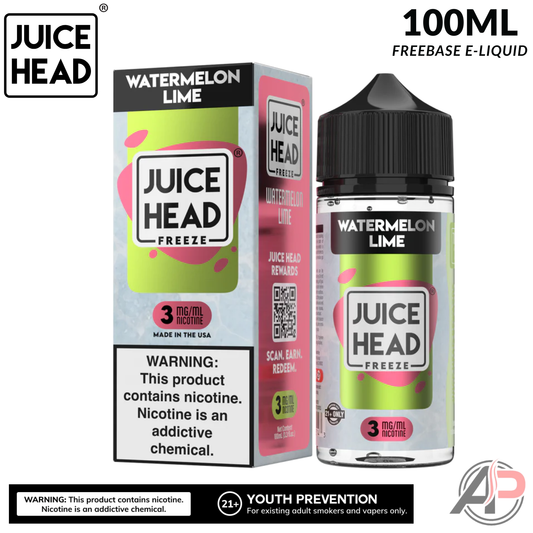 Juice Head Watermelon Lime Freeze E-Liquid 100mL