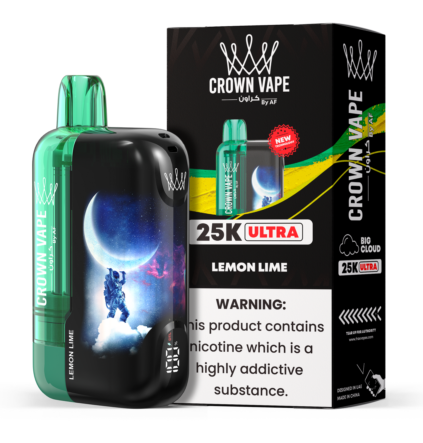 Al Fakher Crown Bar Ultra 25000 Puffs Disposable Vape Device