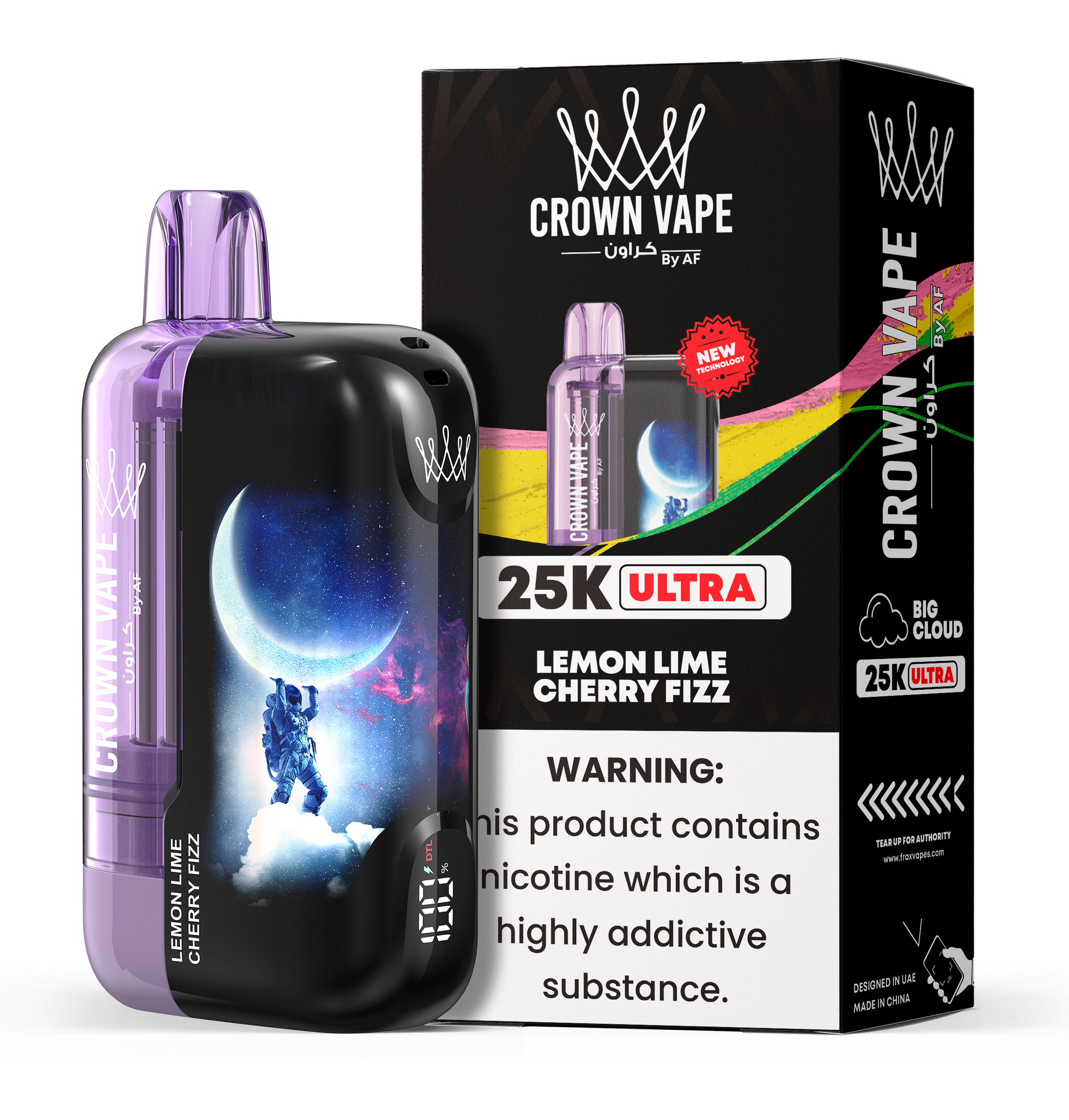 Al Fakher Crown Bar Ultra 25000 Puffs Disposable Vape Device