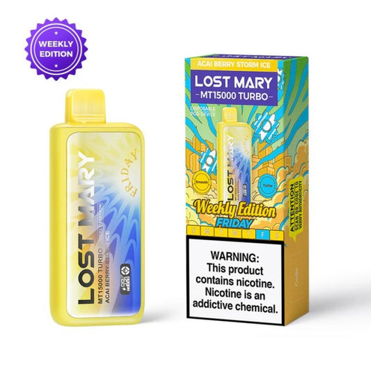 Lost Mary MT15000 Turbo Vape Acai Berry Storm Ice