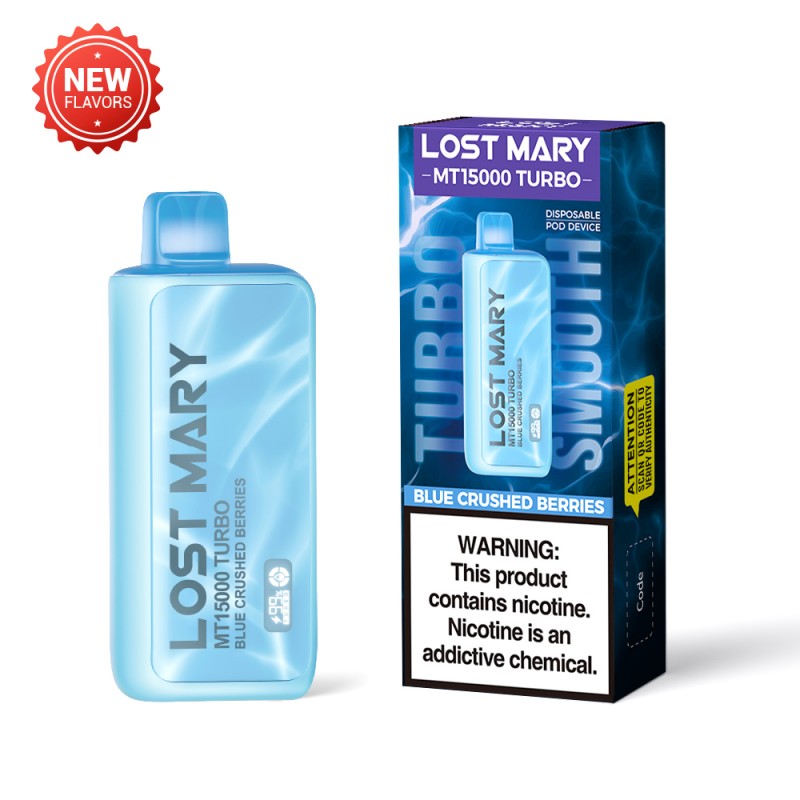 Lost Mary MT15000 Turbo Vape Blue Crushed Berries