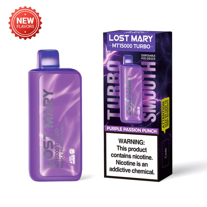 Lost Mary MT15000 Turbo Vape Purple Passion Punch