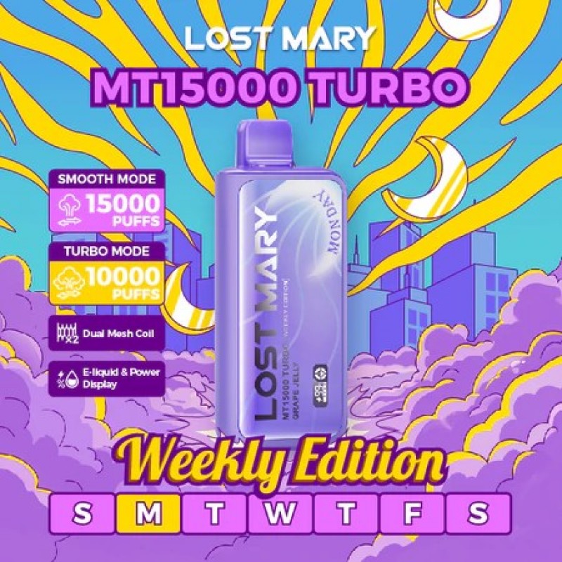 Lost Mary MT15000 Turbo Vape