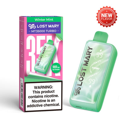 Lost Mary MT35000 Turbo Disposable Vape Device Winter Mint