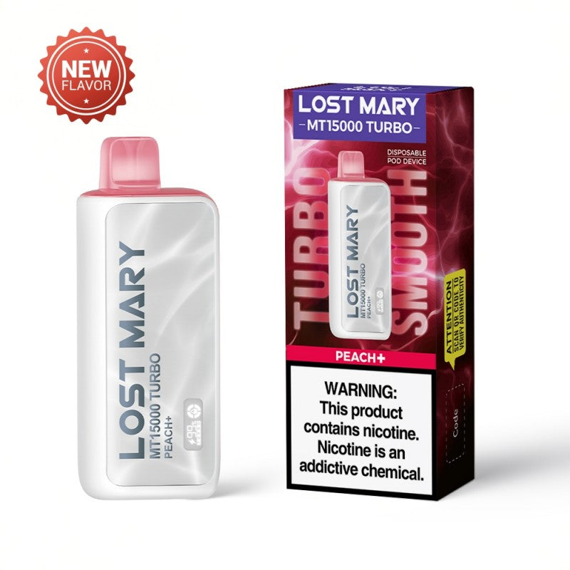 Lost Mary MT15000 Turbo Vape Peach+