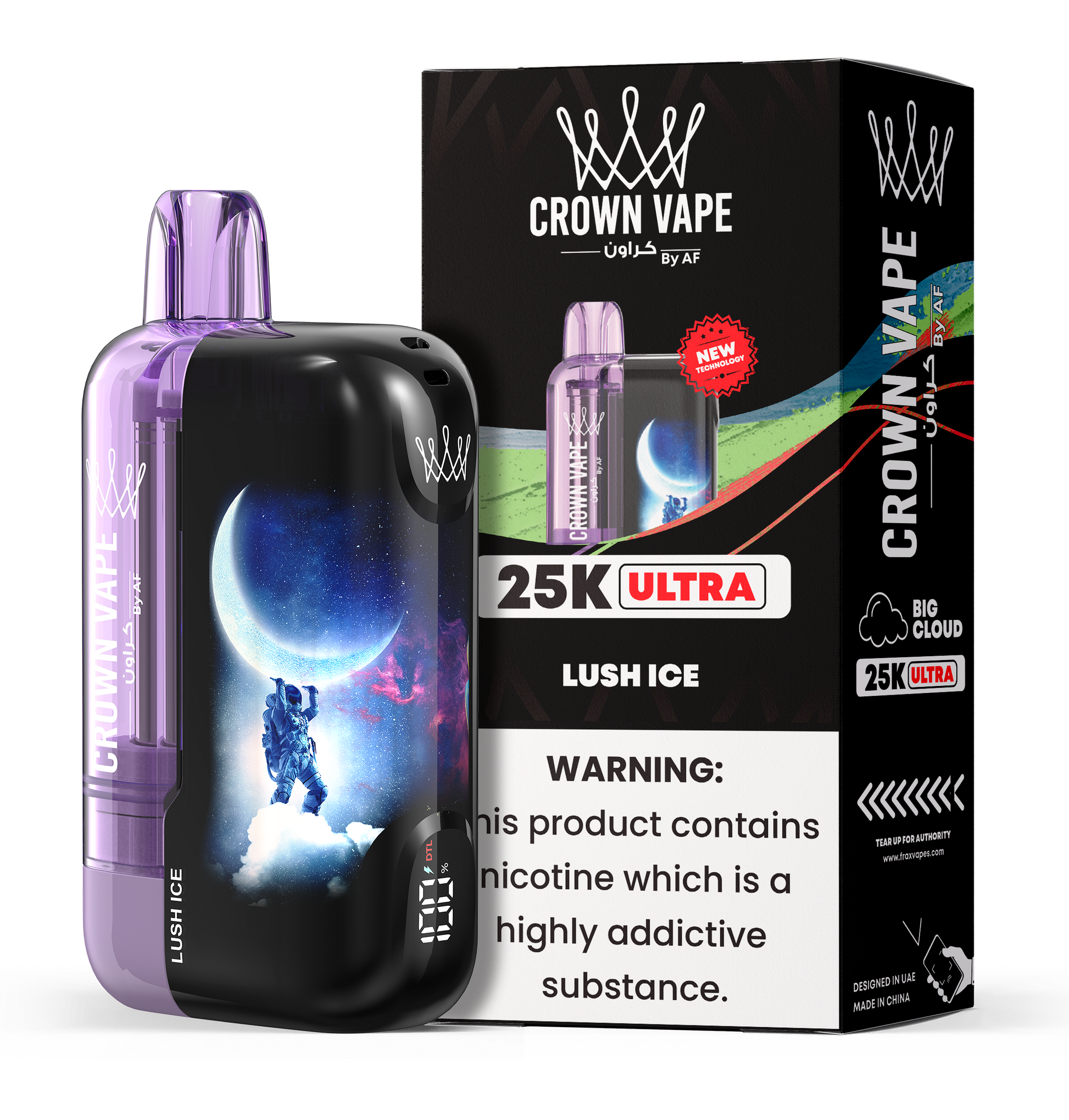 Al Fakher Crown Bar Ultra 25000 Puffs Disposable Vape Device
