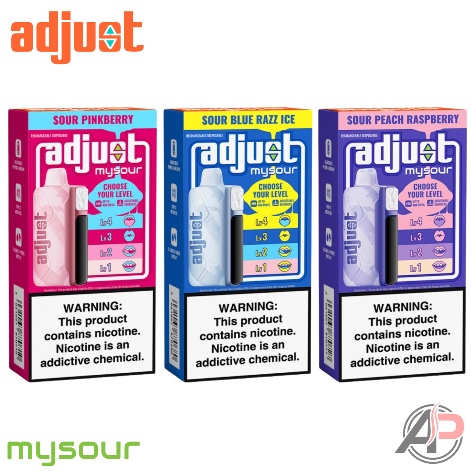 Adjust MySour 40K Puffs Disposable Vape Device