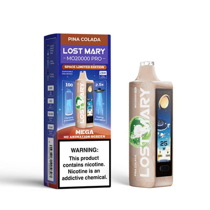 Lost Mary MO20000 Pro Disposable Vape Device Pina Colada