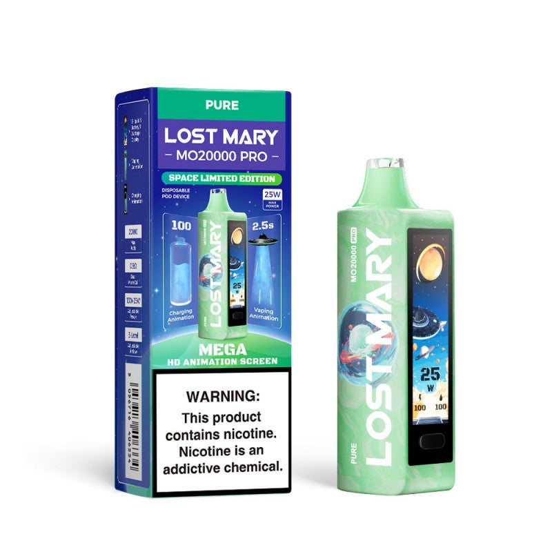 Lost Mary MO20000 Pro Disposable Vape Device Pure