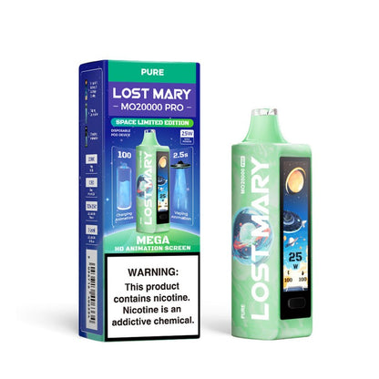 Lost Mary MO20000 Pro Disposable Vape Device Pure