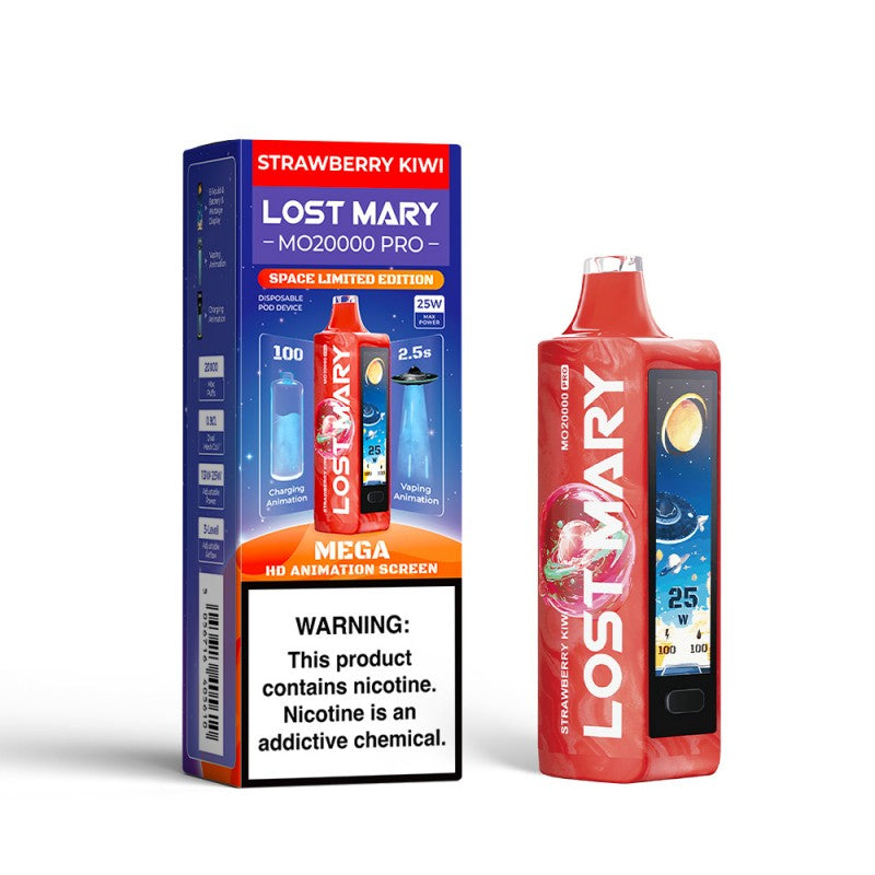 Lost Mary MO20000 Pro Disposable Vape Device Strawberry Kiwi