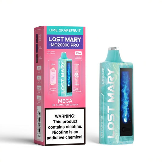 Lost Mary MO20000 Pro Disposable Vape Device Lime Grapefruit