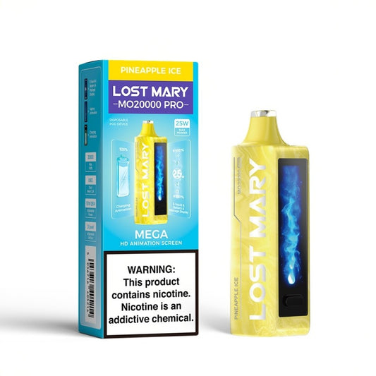 Lost Mary MO20000 Pro Disposable Vape Device Pineapple Ice