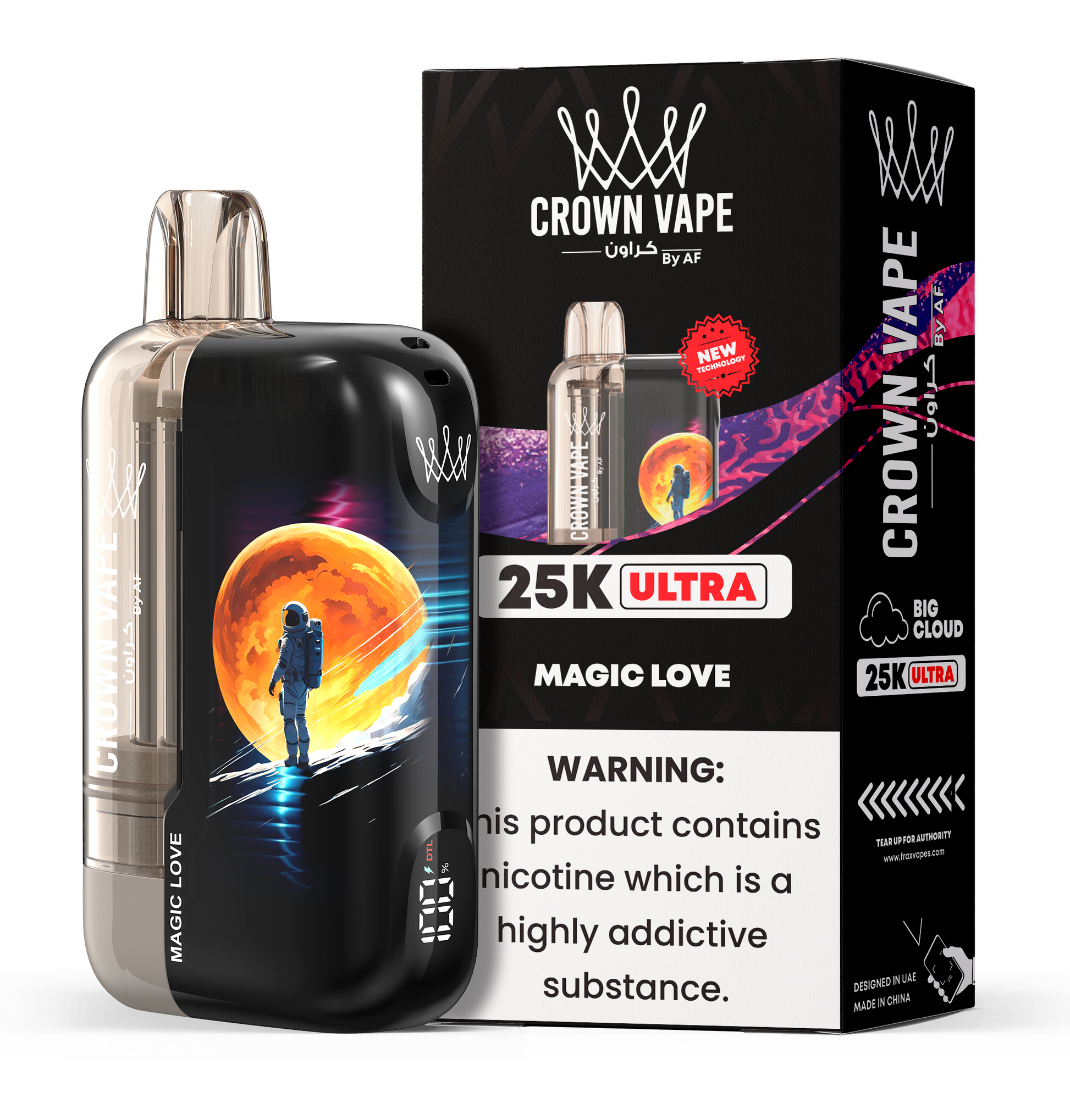 Al Fakher Crown Bar Ultra 25000 Puffs Disposable Vape Device