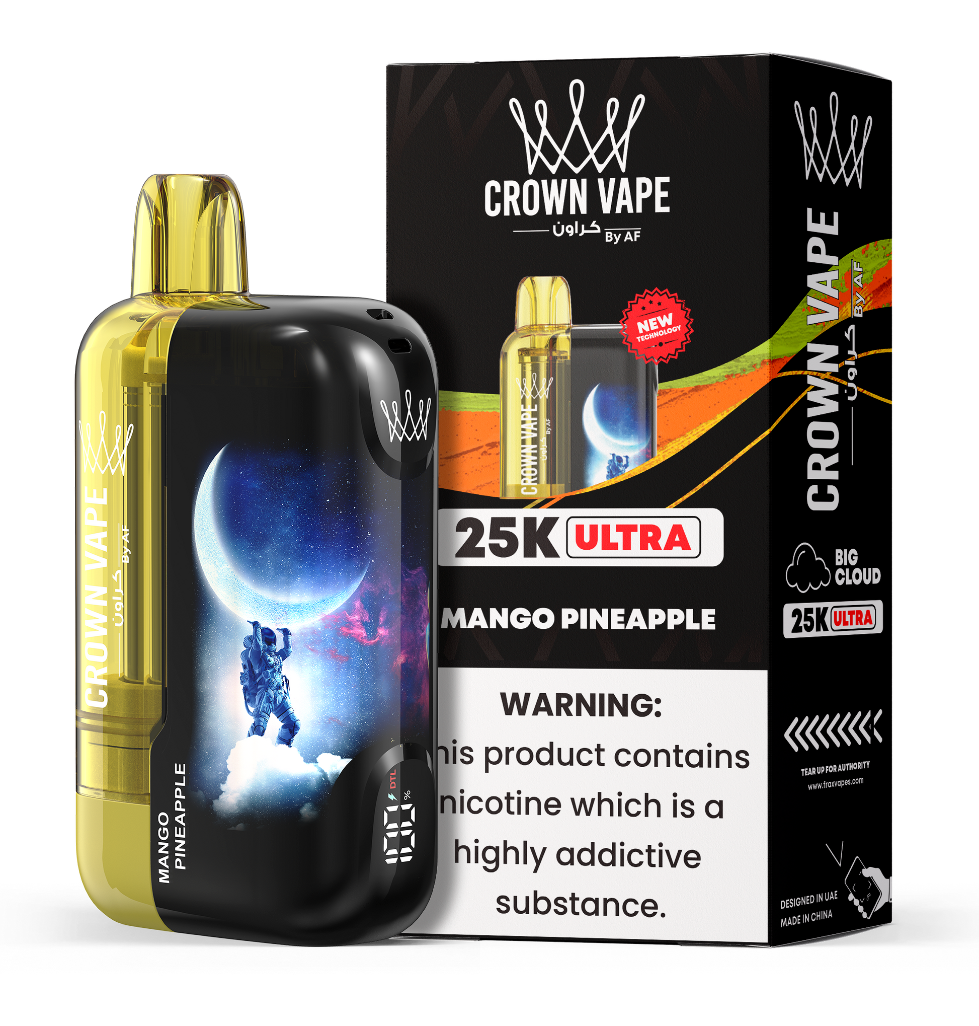 Al Fakher Crown Bar Ultra 25000 Puffs Disposable Vape Device