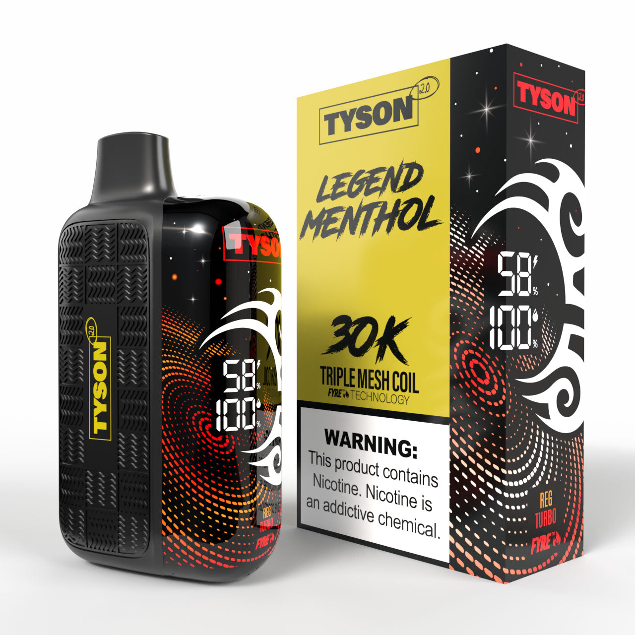 Tyson 2.0 Legend 30,000 Puffs Disposable Vape Device