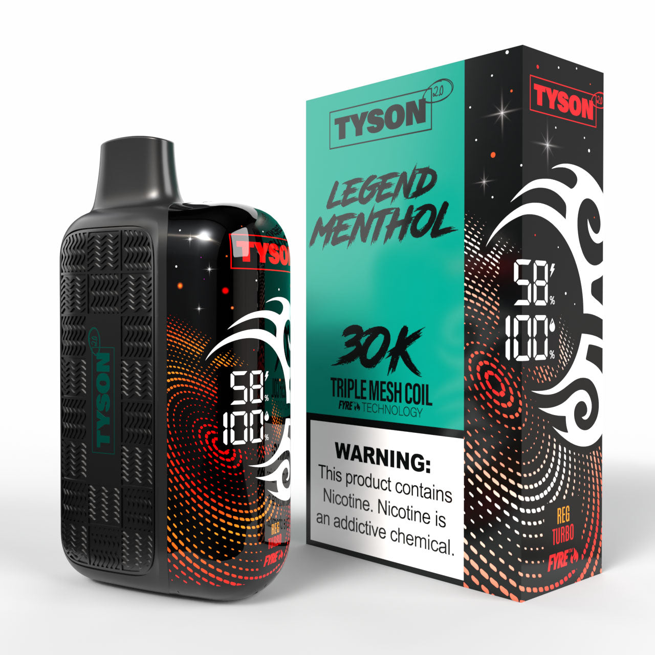 Tyson 2.0 Legend 30,000 Puffs Disposable Vape Device