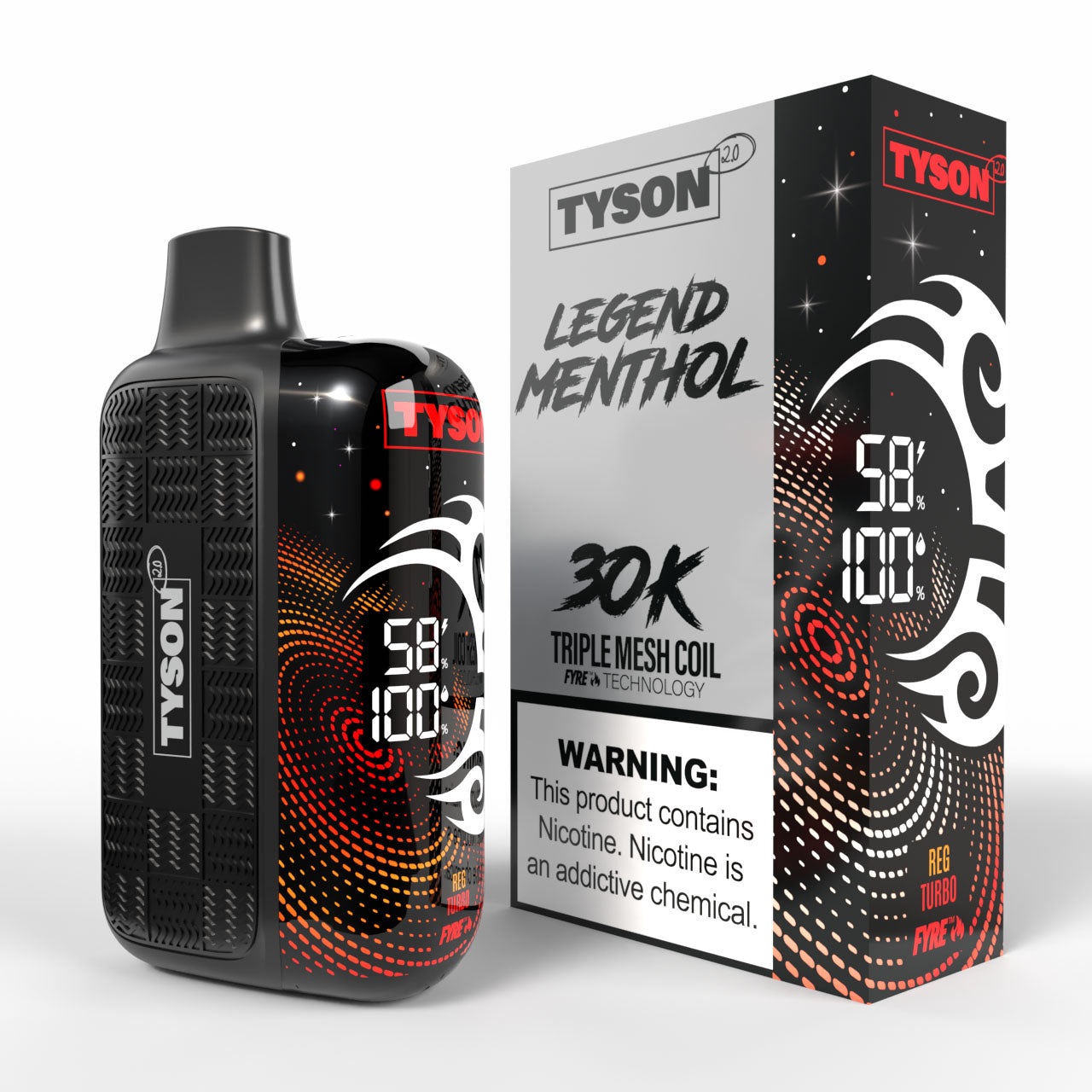 Tyson 2.0 Legend 30,000 Puffs Disposable Vape Device