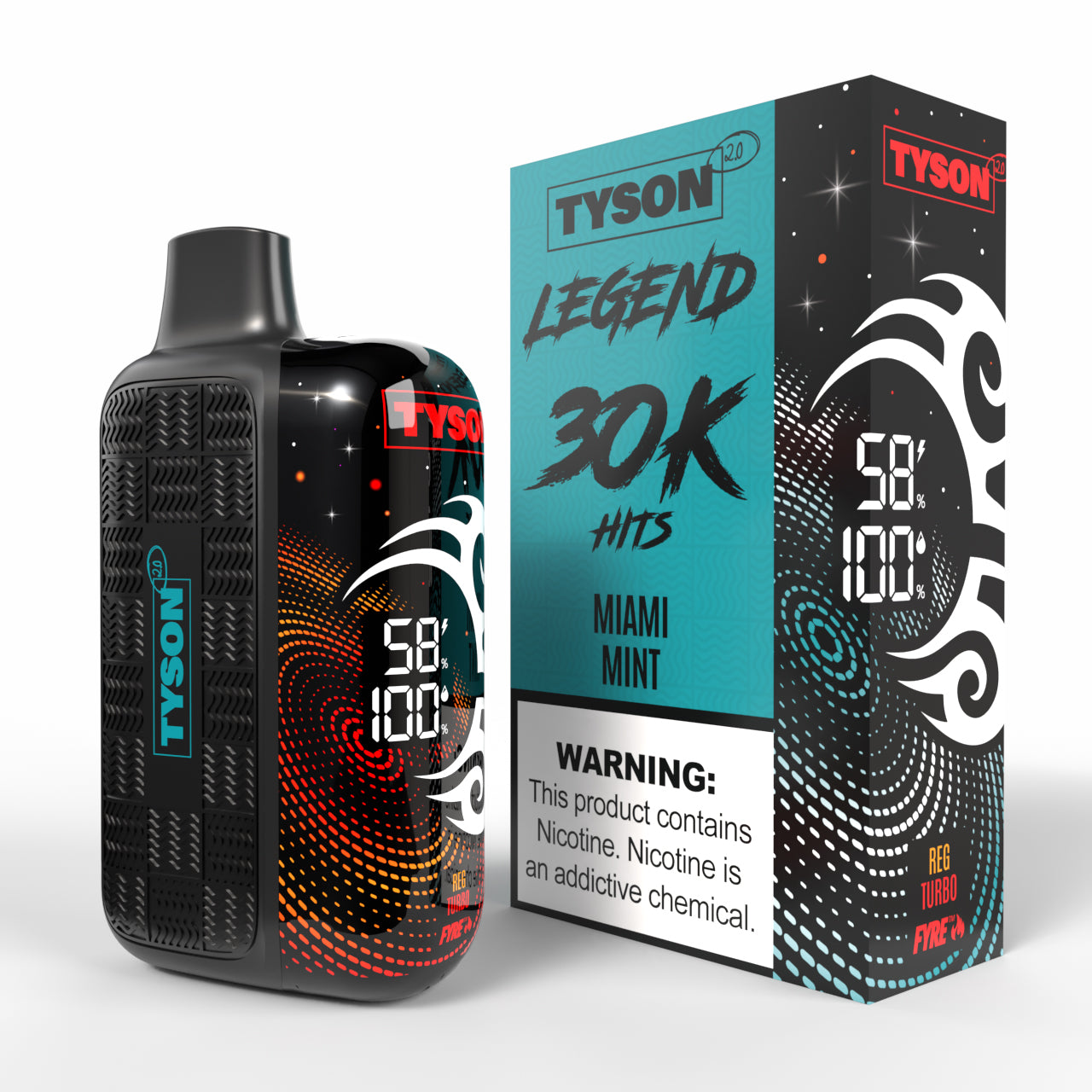 Tyson 2.0 Legend 30,000 Puffs Disposable Vape Device