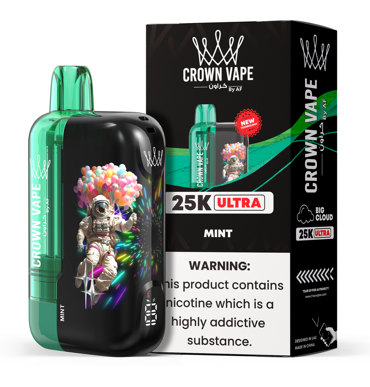 Al Fakher Crown Bar Ultra 25000 Puffs Disposable Vape Device
